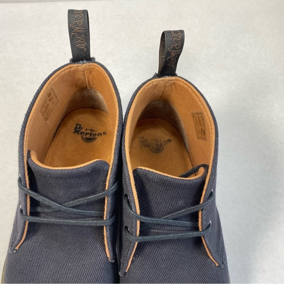 Doc Dr. Martens Daytona Black Corduroy Chukka Desert Boots Shoes Women’s Size 6 - Picture 12 of 15